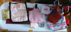 18" OG ORIGINAL HORSE EQUESTRIAN ACCESSORIES CHOICE OF TWO LOTS, SADDLE, PURSE, ETC